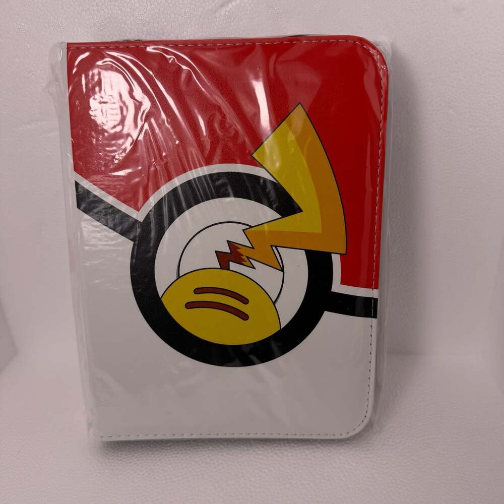 Collector's Dream Pokemon Pokeball Pikachu Trading Card Binder 400 Cards Zip-Up